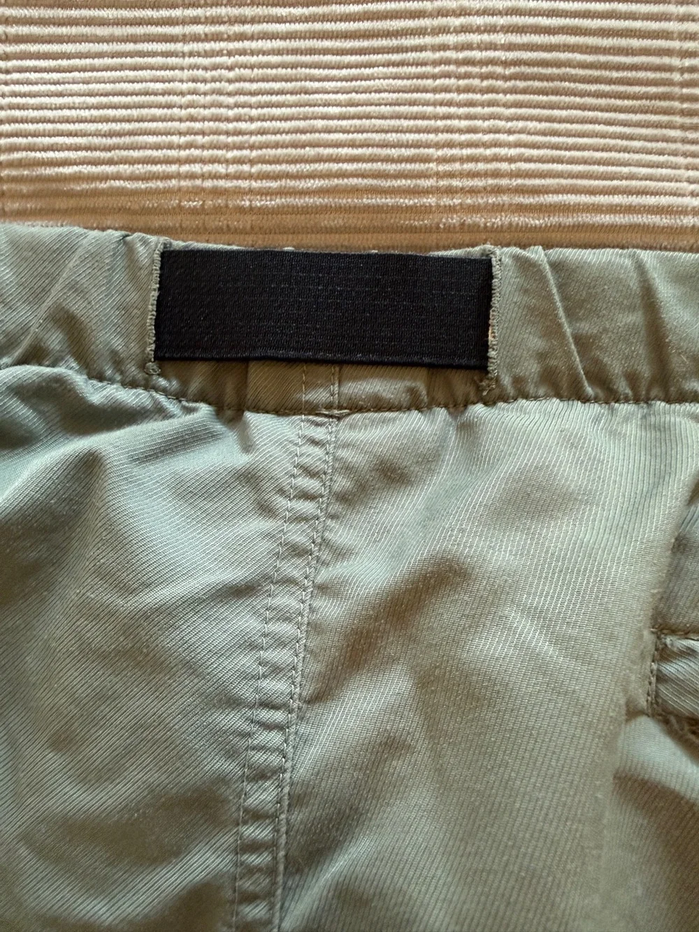 Vintage Nike Men’s Cargo Utility Shorts – Medium – Gray/Olive